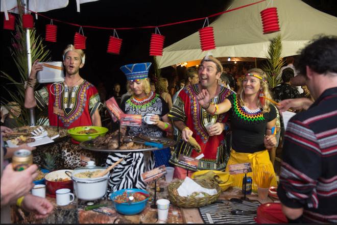 The famous cook off – Superyacht Challenge Antigua © Ted Martin